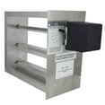 thumbnail image 1 of iO HVAC Controls HD-1808-PO 18 Inch X 8 Inch 2-wire, Two-Position Rectangular Motorized Zone Damper - Powered Open, 1 of 1