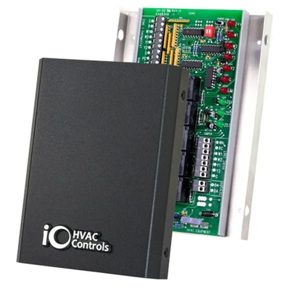 iO HVAC Controls ZP3-HCMS 3-Zone Multi-Stage (2H2C) HeatCool Zone Panel (Conventional)