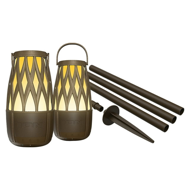 iON Bluetooth Solar-Powered Portable Speaker, Bronze, ISP136