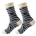 thumbnail image 1 of iOPQO 2 Pairs Women Crew Socks, Women Cotton Socks, Cotton Socks for Women, Cute Crew Socks, Slouchy Socks for Women, Black One Size, 1 of 2