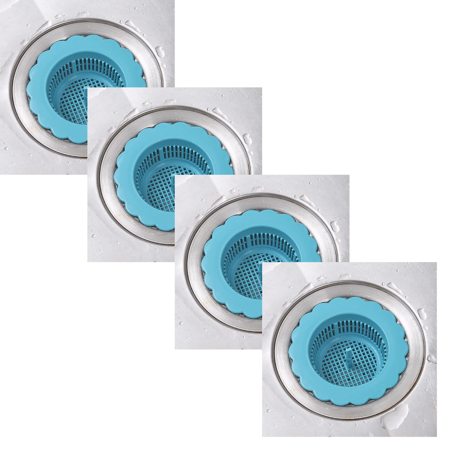 iOPQO 4PCS Strainers Drains Sieve Kitchen Sink Strainer Spout Filter