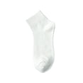 thumbnail image 1 of iOPQO 5 Pairs Mens Crew Socks, Casual Socks for Men, Running Socks, Crew Socks for Men, Gym Socks, White One Size, 1 of 4