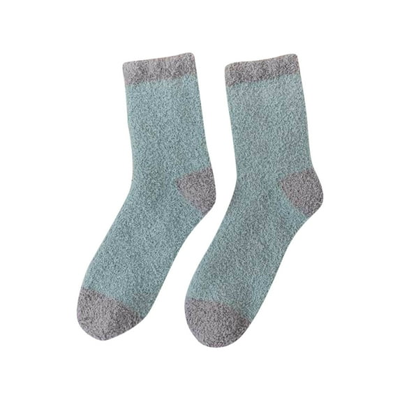 iOPQO Breathable Socks Women, Fluzzy Socks, Cute Fuzzy Socks, Thick Crew Socks, Thick Fuzzy Socks, B One Size