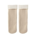 thumbnail image 1 of iOPQO Breathable Socks Women, Warm Socks for Women Winter, Winter Accessories for Women, Thick Socks Women, Thick Crew Socks Women, Khaki One Size, 1 of 9