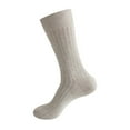 thumbnail image 1 of iOPQO Casual Socks for Men, Moisture Wicking Socks Men, Crew Socks for Men, Breathable Socks for Men, Mens Athletic Socks, Gray L, 1 of 4