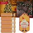 iOPQO Christmas Decorations,100PCS Christmas Pendant Gift Christmas