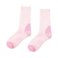 thumbnail image 1 of iOPQO Comfortable Socks for Women, Winter Socks for Women, Fleece Socks, Mid Crew Socks, Warm Socks for Women Winter, Pink One Size, 1 of 3