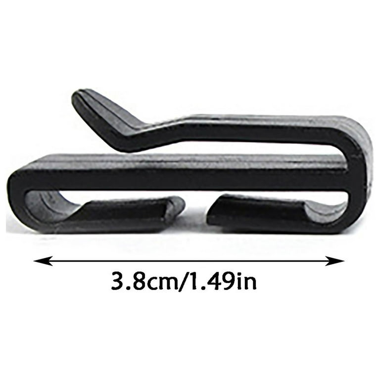 iOPQO Command Hooks Wall Hooks Mask Holder Ski Snowboard Holder Black Mask Holders Hooks For Hanging