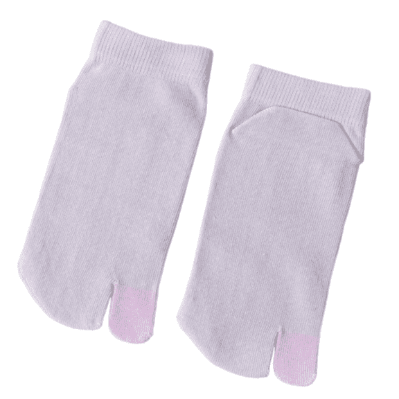 iOPQO Cotton Socks for Women, Flip Flop Socks, Tabi Socks, Ankle Socks for Women, Split Toe Socks, Purple A