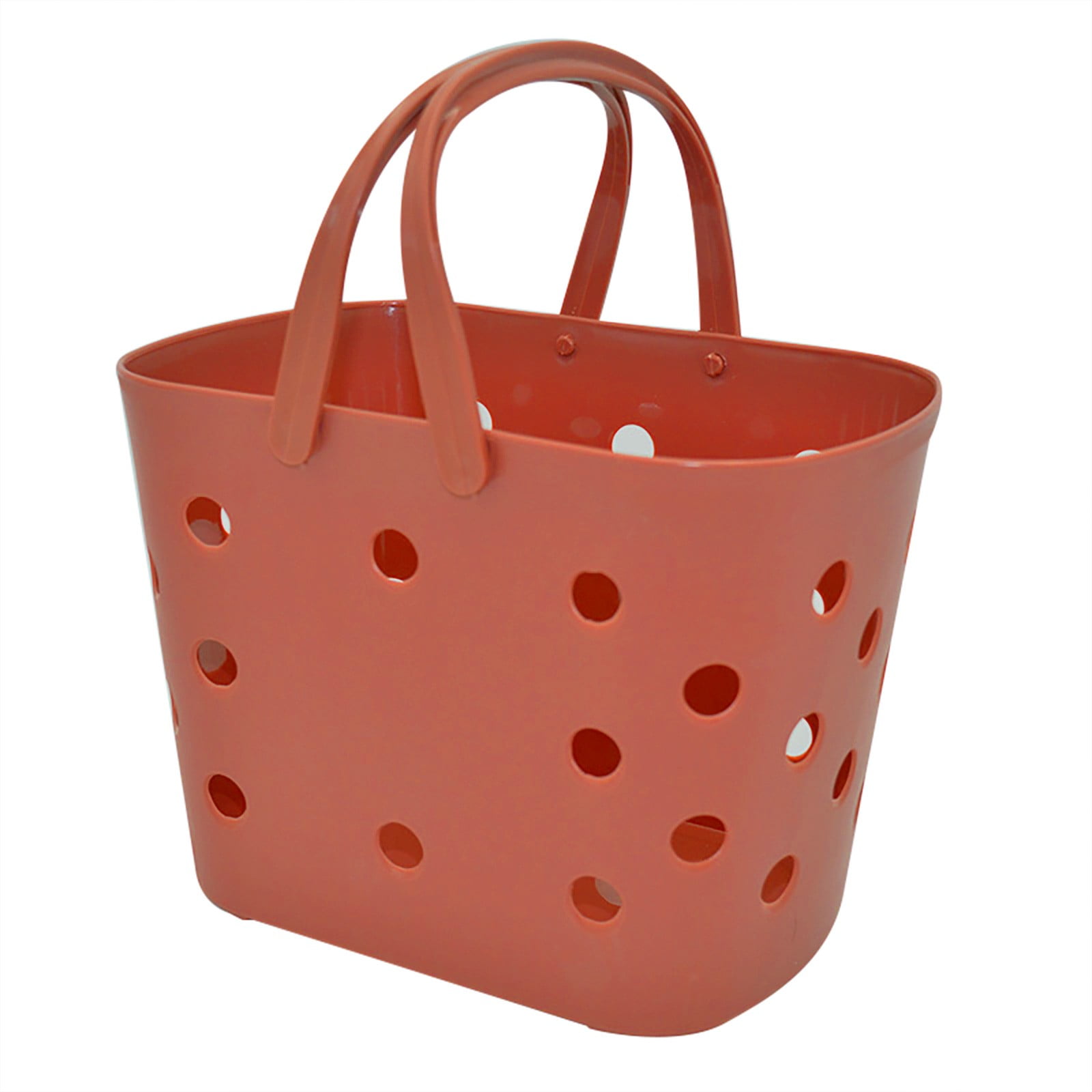 iOPQO Food Storage Shopping Basket Soft Portable Picnic Basket Plastic