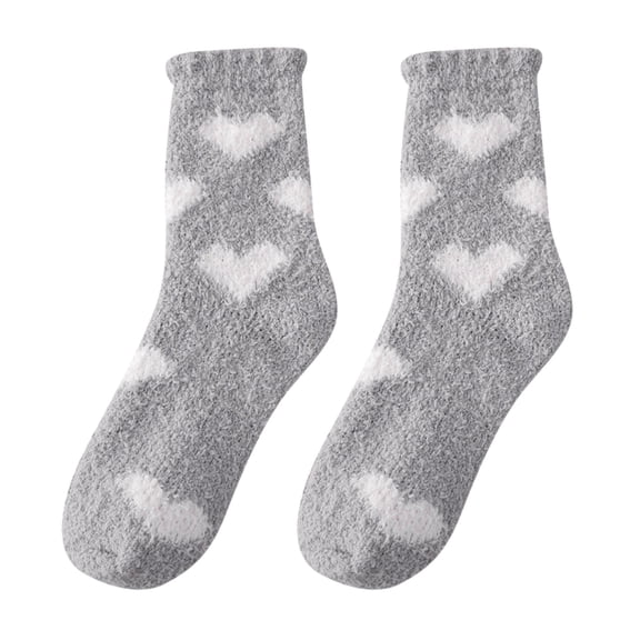 iOPQO Gifts for Women, Thermal Socks for Women, Cute Socks, Soft Fuzzy Socks for Women, Fluzzy Socks, D One Size