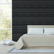 iOPQO Peel and Stick Backsplash Wall Decor New PE Foam 3D DIY Wall Decor Embossed Brick Stone Color Tile Splicing Wallpaper Contact Paper