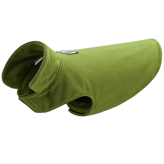iOPQO Pet Sweater Clothes Green Dog Clothing In Autumn And Winter Pet Clothing With Vest On Both Sides Green XL