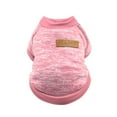 thumbnail image 1 of iOPQO Pet Sweater pet clothes Pet Dog Puppy Classic Sweater Sweater Clothes Warm Sweater Winter Pink XS, 1 of 3