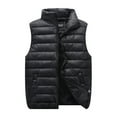 thumbnail image 1 of iOPQO Puffer Vest Women Quilted Jackets for Women Lightweight Puffer Jacket Women Winter Outfits for Women Warm Coats for Women Warm Jackets for Women Womens Zip Up Jacket Black L, 1 of 6