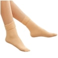 thumbnail image 1 of iOPQO Sleep Socks, Thick Wool Socks, Thick Crew Socks Women, Crew Socks for Women, Thermal Socks for Women, Beige One Size, 1 of 5