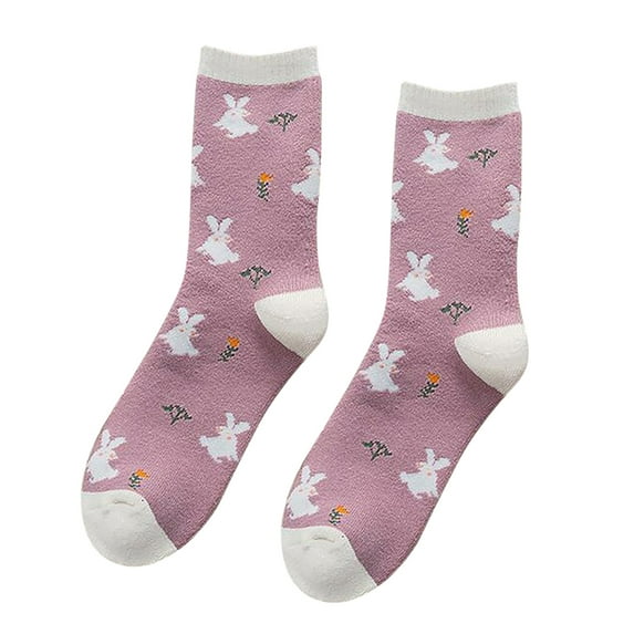 iOPQO Sleep Socks, Wool Socks, Warm Socks for Women Winter, Thermal Socks for Women Cold Weather, Winter Accessories for Women, Orange One Size