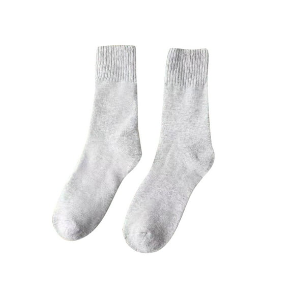 iOPQO Soft Socks for Women, Wool Socks for Women, Thick Wool Socks, Thick Crew Socks Women, Fleece Socks, F One Size
