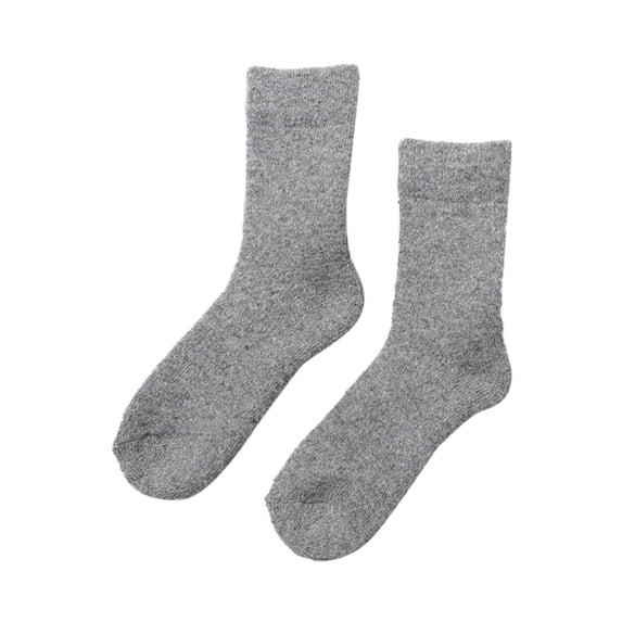 iOPQO Thermal Socks, Crew Socks for Women, Snow Socks, Fleece Socks, Cold Weather Socks, B One Size