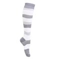 thumbnail image 1 of iOPQO Travel Compression Socks for Women, Cycling Socks, Knee High Socks, Gym Socks Women, Compression Socks for Women, Gray One Size, 1 of 2