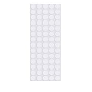 iOPQO Wall stickers Tape Double Adhesive Wall Multifunctional Sided Transparent Dots Strong Acrylic Seamless Strong Self Tape Adhesive Sticky Wall stickers dot glue 20mm 70 pieces per sheet White