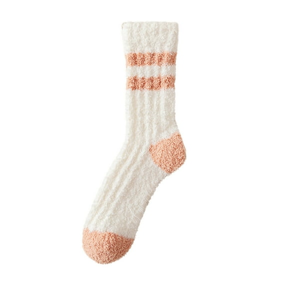 iOPQO Warm Fuzzy Socks for Women, Cute Socks, Cute Gifts, Warm Socks for Women, Soft Socks for Women, Watermelon Red One Size