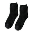thumbnail image 1 of iOPQO Warm Fuzzy Socks for Women, Thick Crew Socks, Fleece Socks, Womens Winter Socks, Cute Gifts, D One Size, 1 of 2