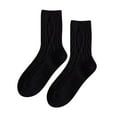 thumbnail image 1 of iOPQO Women Cotton Socks, Cute Socks for Women, Womens Crew Socks, Running Socks Womens, Quarter Socks Women, Black One Size, 1 of 3
