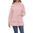 thumbnail image 1 of iOPQO Womens Puffer Jacket Parkas for Women Winter Coats for Women Puffer Womens Winter Clothes Womens Puffer Jacket with Hood Warm Clothes for Women Winter Outfits for Women Pink S, 1 of 9