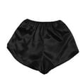 thumbnail image 1 of iOPQO underwear women Silk Satin Flowers Floral Lace Pajamas Underwear Women Shorts S-XXXL Black XXL, 1 of 7