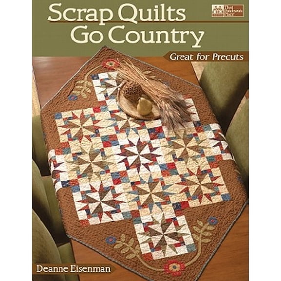 Pre-Owned Scrap Quilts Go Country (Paperback) by Deanne Eisenman
