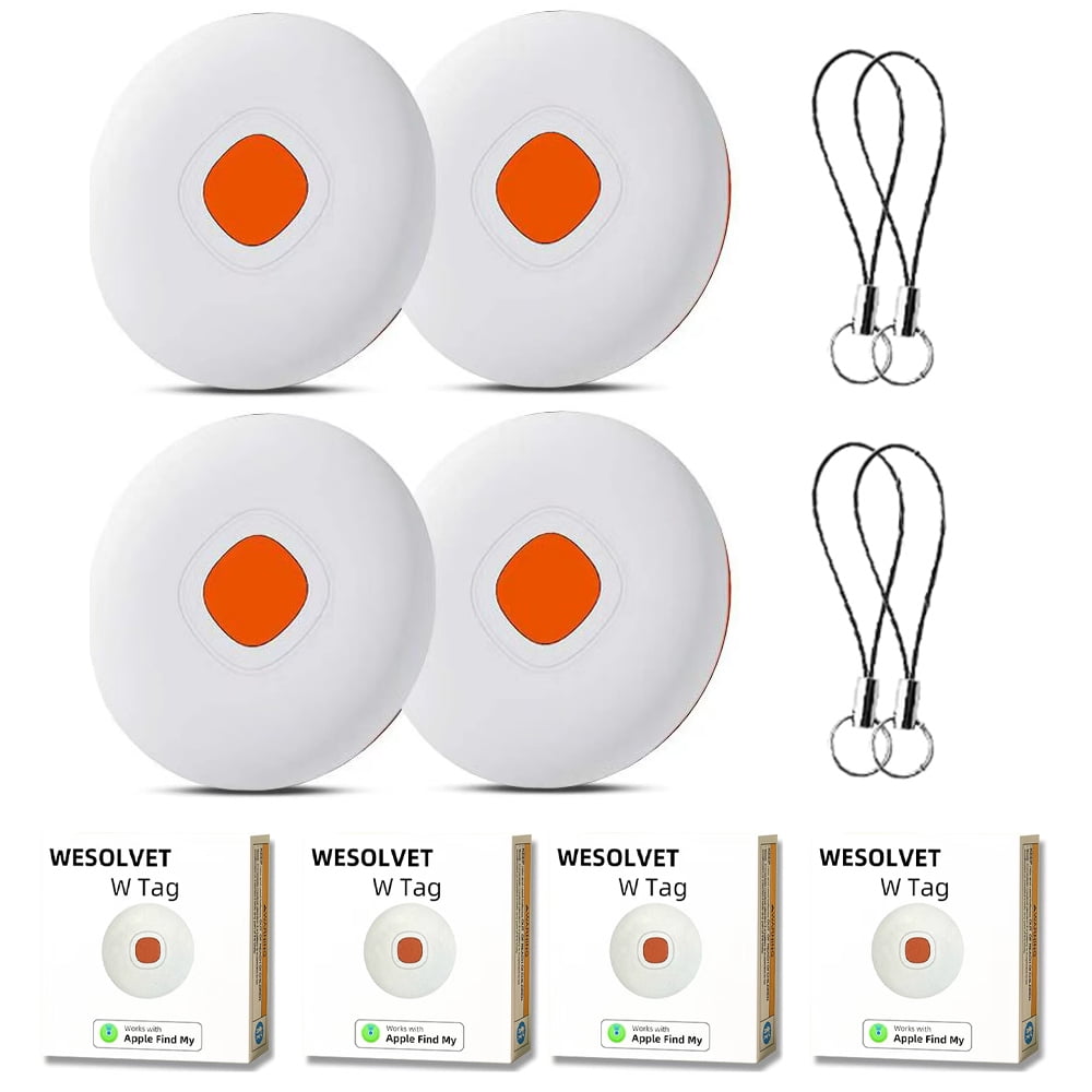 iOS Air Mini Tracker Smart Locator Tag Works with Apple Find My Device ...