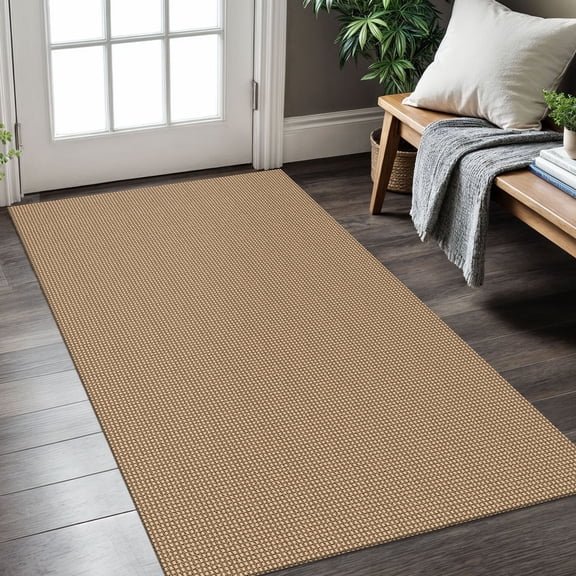 iOhouze Area Rug 3'x5' for Entryway Washable Rugs with Rubber Backing Boho Kitchen Rugs for Entryway Entrance Bathroom Kitchen
