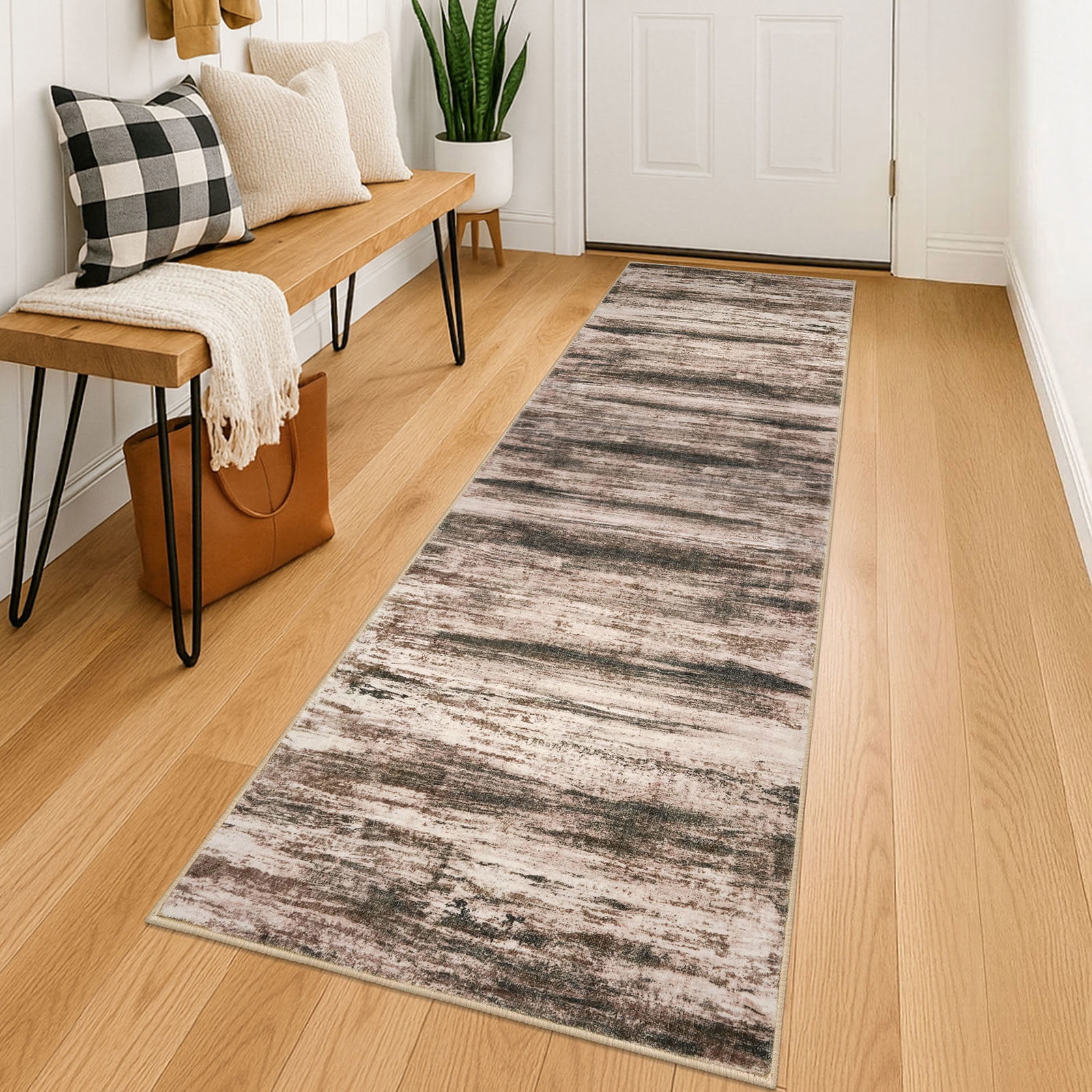 iOhouze Hallway Runner Rug 2x6 Washable Rug Runners Non Slip Kitchen ...