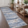 thumbnail image 1 of iOhouze Runner Rug 2x8 Kitchen Runner Rugs Non-Slip Washable Soft Print Distressed Carpet Runner for Entryway Bathroom Laundry Room Foyer, 1 of 8