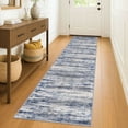 thumbnail image 1 of iOhouze Runner Rug 2x8 Kitchen Runner Rugs Non-Slip Washable Soft Print Distressed Blue-greyCarpet Runner for Entryway Bathroom Laundry Room Foyer, 1 of 9
