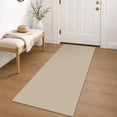 thumbnail image 1 of iOhouze Runner Rug for Hallway 2x5 ft Washable Hall Carpet Runner Rubber Backed Hallway Runner Cotton Entryway Runner Rug Floor Runners for Indoor Hallway Bedroom Kitchen, Ivory/Khaki, 1 of 10