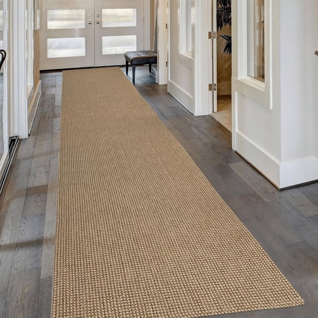 iOhouze Runners Rugs 2.6x16 ft Washable Boho Hallway Runner Rugs with ...