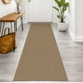 thumbnail image 1 of iOhouze Runners 2x7 ft Boho Hallway Runner Rug Washable Runner Rugs with Rubber Backing Cotton Natural Entryway Runner Rugs Floor Rugs for Kitchen Bathroom Entryway Bedroom, 1 of 9
