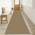 thumbnail image 1 of iOhouze Runners Rugs 2.6x10 ft Washable Boho Hallway Runner Rugs with Rubber Backing Natural Cotton Long Hall Carpet Runner for Indoor Hallway Entryway Kitchen Bedroom, 1 of 9