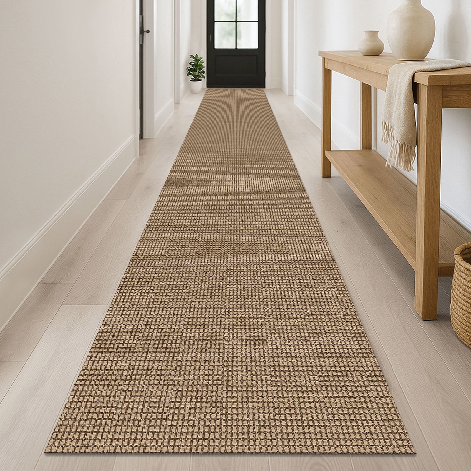 iOhouze Runners Rugs 2.6x18 ft Washable Boho Hallway Runner Rugs with ...