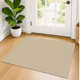 thumbnail image 1 of iOhouze Small Rugs 2x3 Non Slip Rugs for Entryway Braided Throw Rugs with Rubber Backing Washable Front Door Mat Cotton Woven Rugs for Kitchen Foyer Front Door, Beige/White, 1 of 7