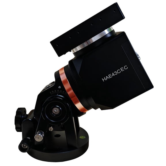 iOptron HAE43C-EC Dual Altazimuth/Equatorial Strain Wave Gear Mount with High Precision Encoder