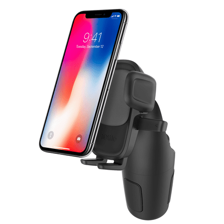 iOttie - Easy One Touch 5 Cup Holder Mount for Mobile Phone - Black