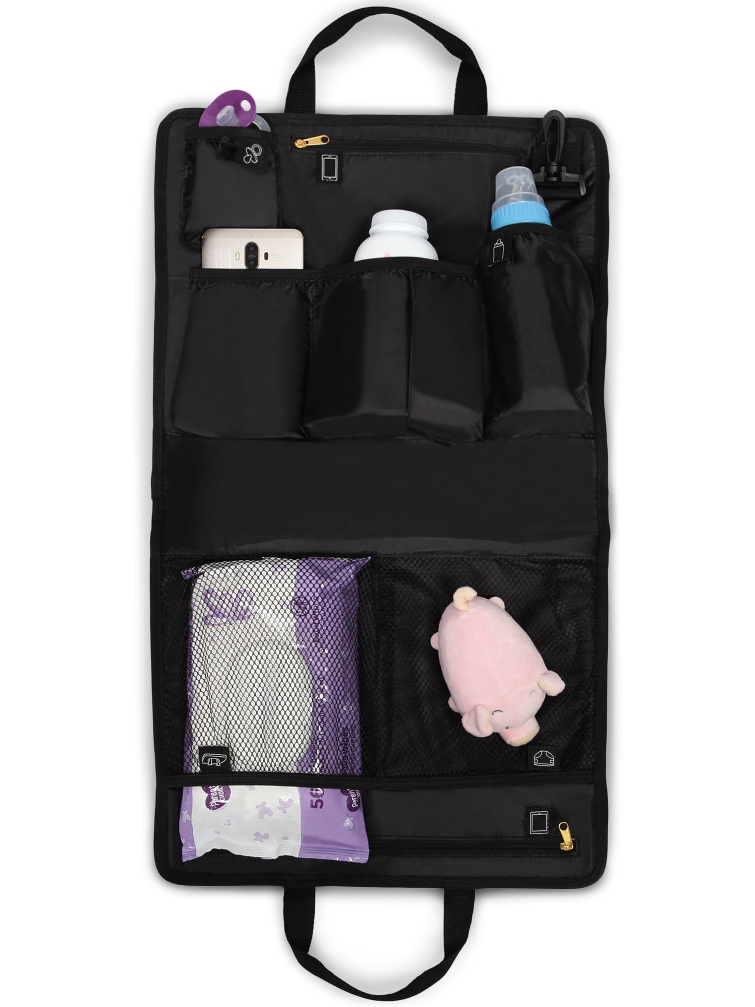 iPack Baby Fully Pampered Drop in Organizer, Black