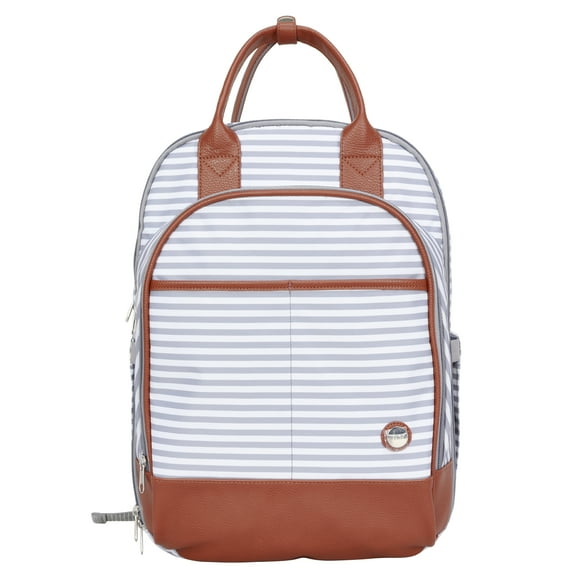 iPack Stripe Infant Diaper Bag Tote, Multi-Color