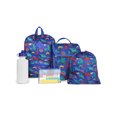thumbnail image 1 of iPack Kids Dino 5 Piece Backpack Set with Lunch Bag, Waterbottle, Cinch bag and Pencil Case, 1 of 8