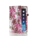 thumbnail image 1 of iPad 1 Case (Flower Pattern Pink) - Slim Fit Synthetic Leather Folio Case Flip Cover Stand with Stylus Holder for Apple iPad 1 1st Generation, 1 of 4