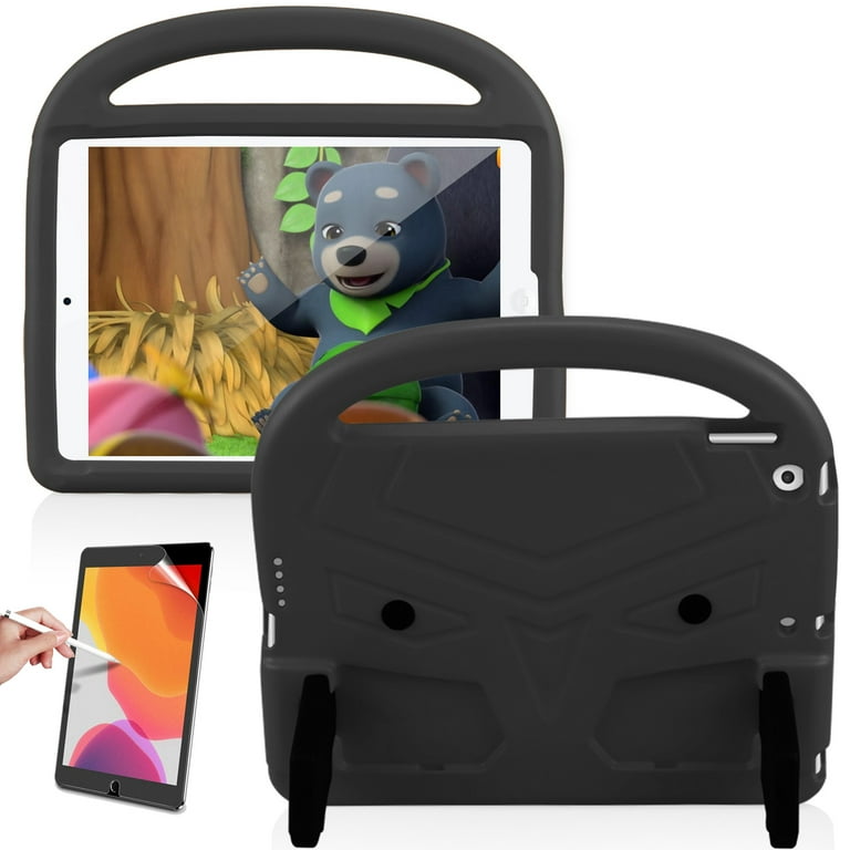 iPad 2019 Kids Case with Soft Screen Protector, iPad 7th