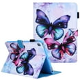 thumbnail image 1 of iPad 10.2" 7th Generation Case, iPad Air 3 Case, iPad Pro 10.5" Case, Allytech PU Leather Pencil Holder Shockproof Auto Sleep Wake Kickstand Flip Cover for Apple 10.2"/ Air 3/ Pro 10.5",Butterfly, 1 of 7